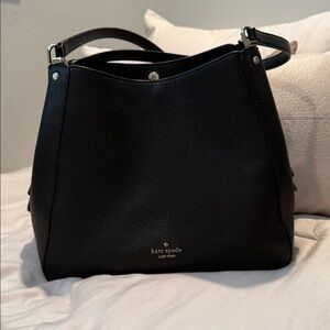Kate Spade Black Hobo Bag